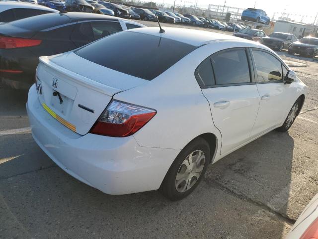  HONDA CIVIC 2012 Белый