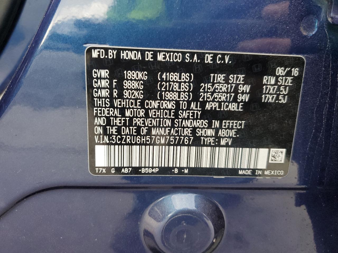 2016 Honda HR-V - Image 15