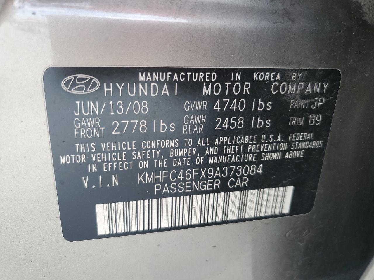 2009 Hyundai Azera - Image 12