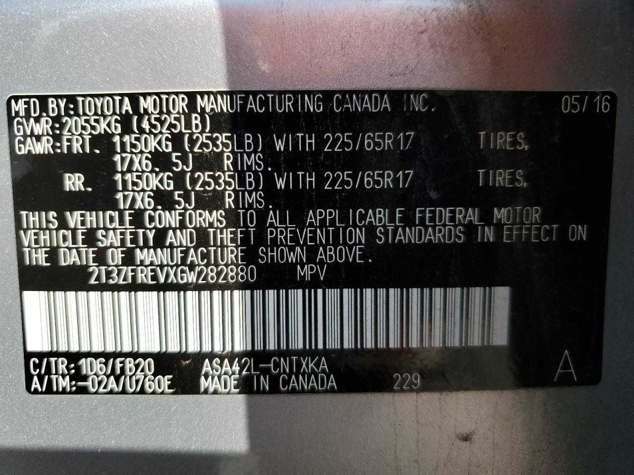 2016 Toyota RAV 4 - Image 13