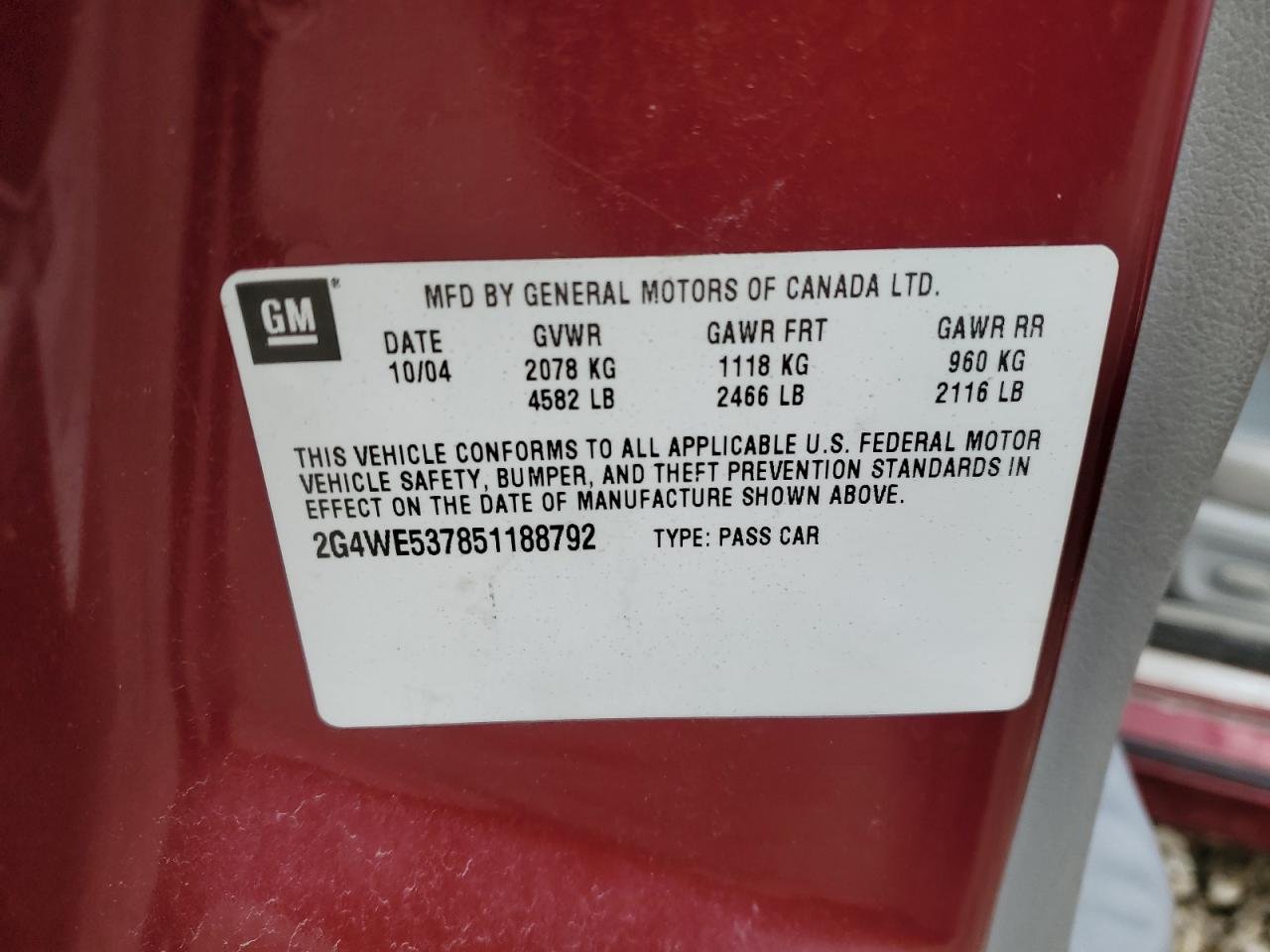 2005 Buick LaCrosse - Image 15