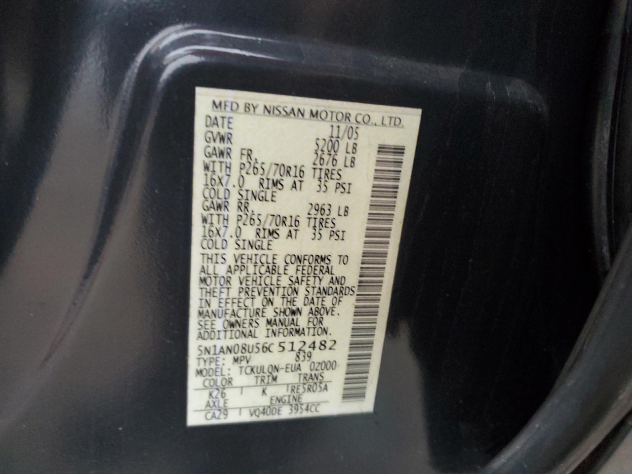 2006 Nissan XTerra - Image 12