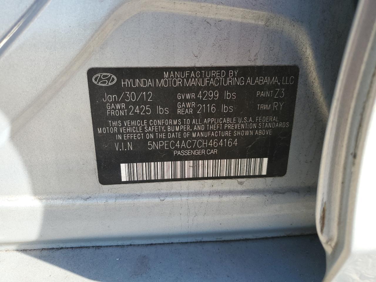 2012 Hyundai Sonata - Image 14
