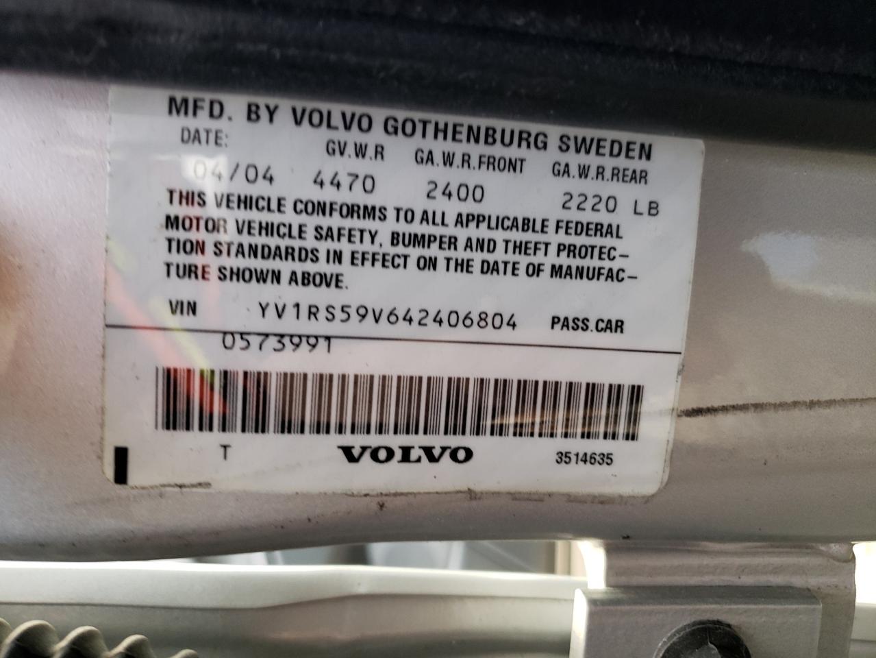 2004 Volvo S60 - Image 12