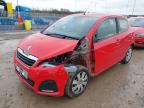 2017 PEUGEOT 108 ACTIVE for sale at Copart CORBY