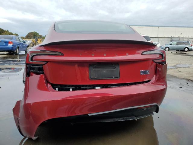  TESLA MODEL 3 2024 Красный