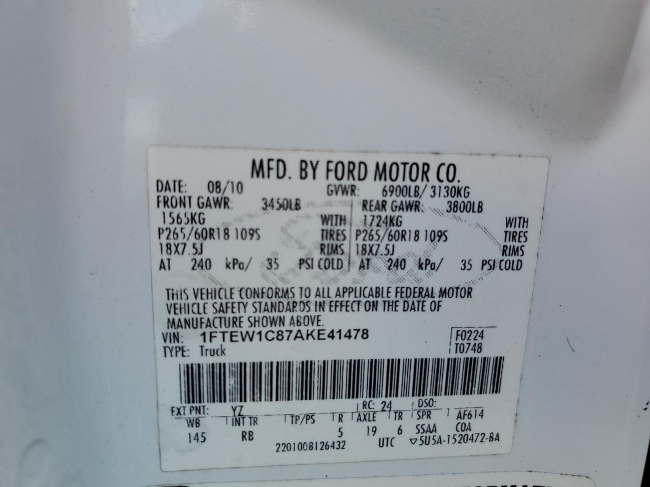 2010 Ford F-150 - Image 14
