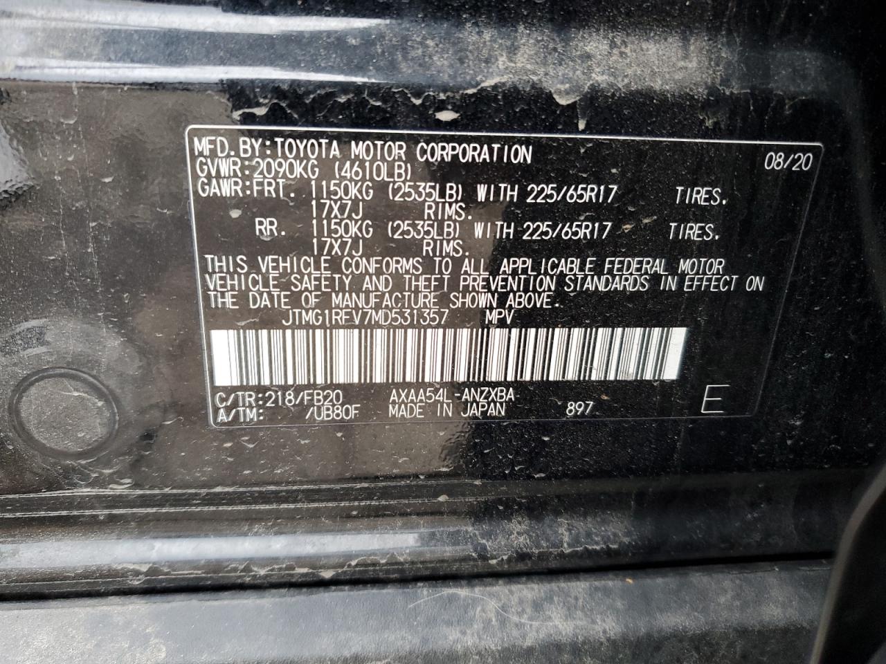 2021 Toyota RAV 4 - Image 14