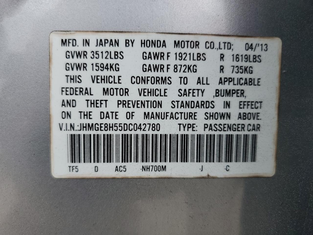 2013 Honda Fit - Image 12