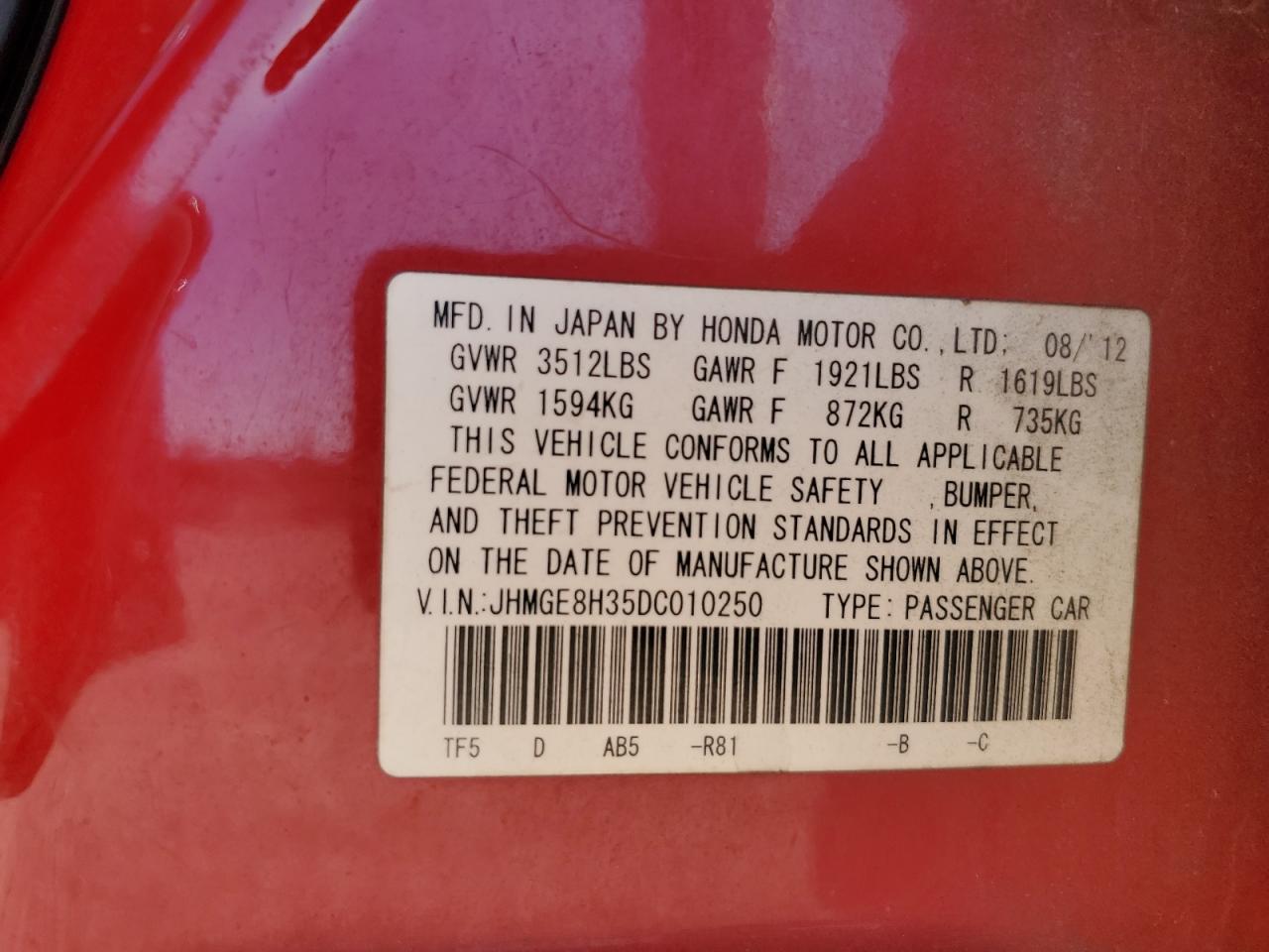 2013 Honda Fit - Image 12