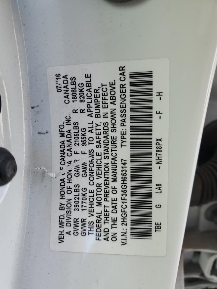 2016 Honda Civic - Image 12