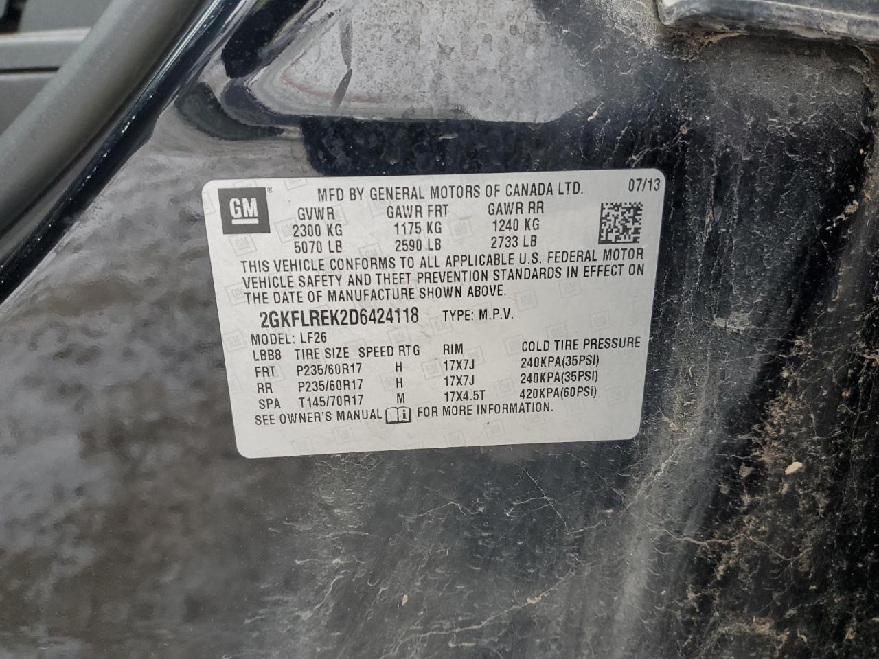 2013 GMC Terrain - Image 14