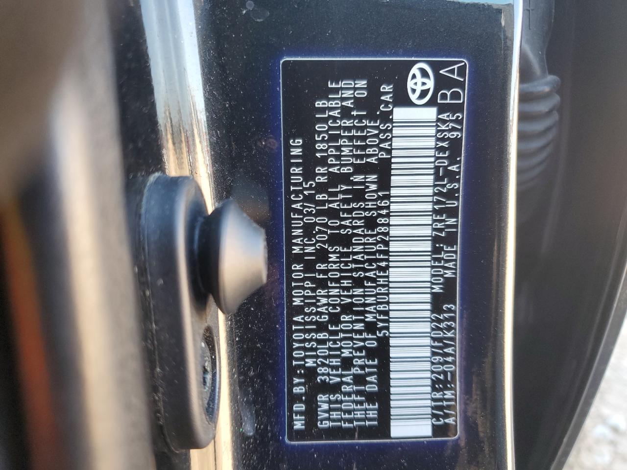 2015 Toyota Corolla - Image 13