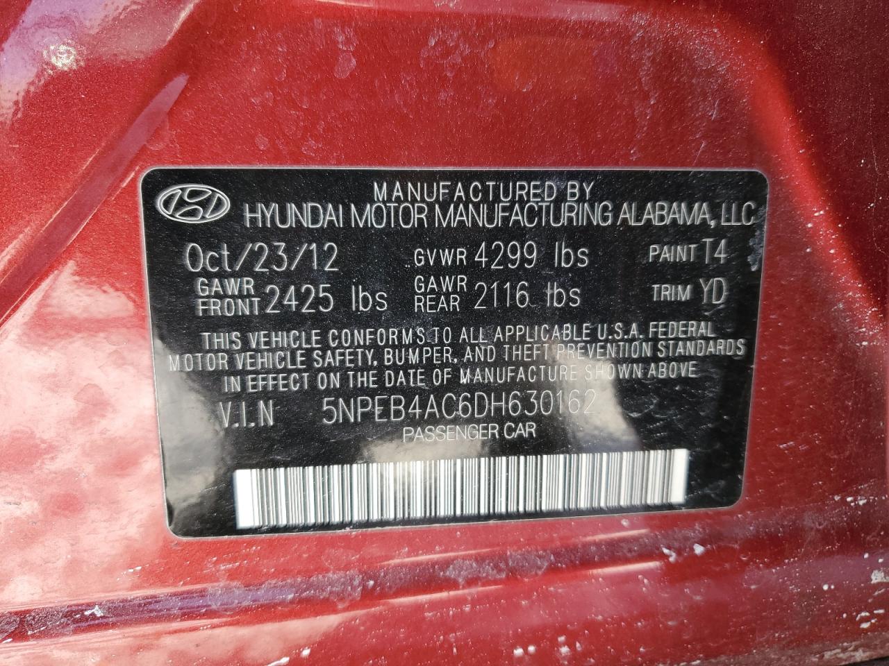 2013 Hyundai Sonata - Image 12