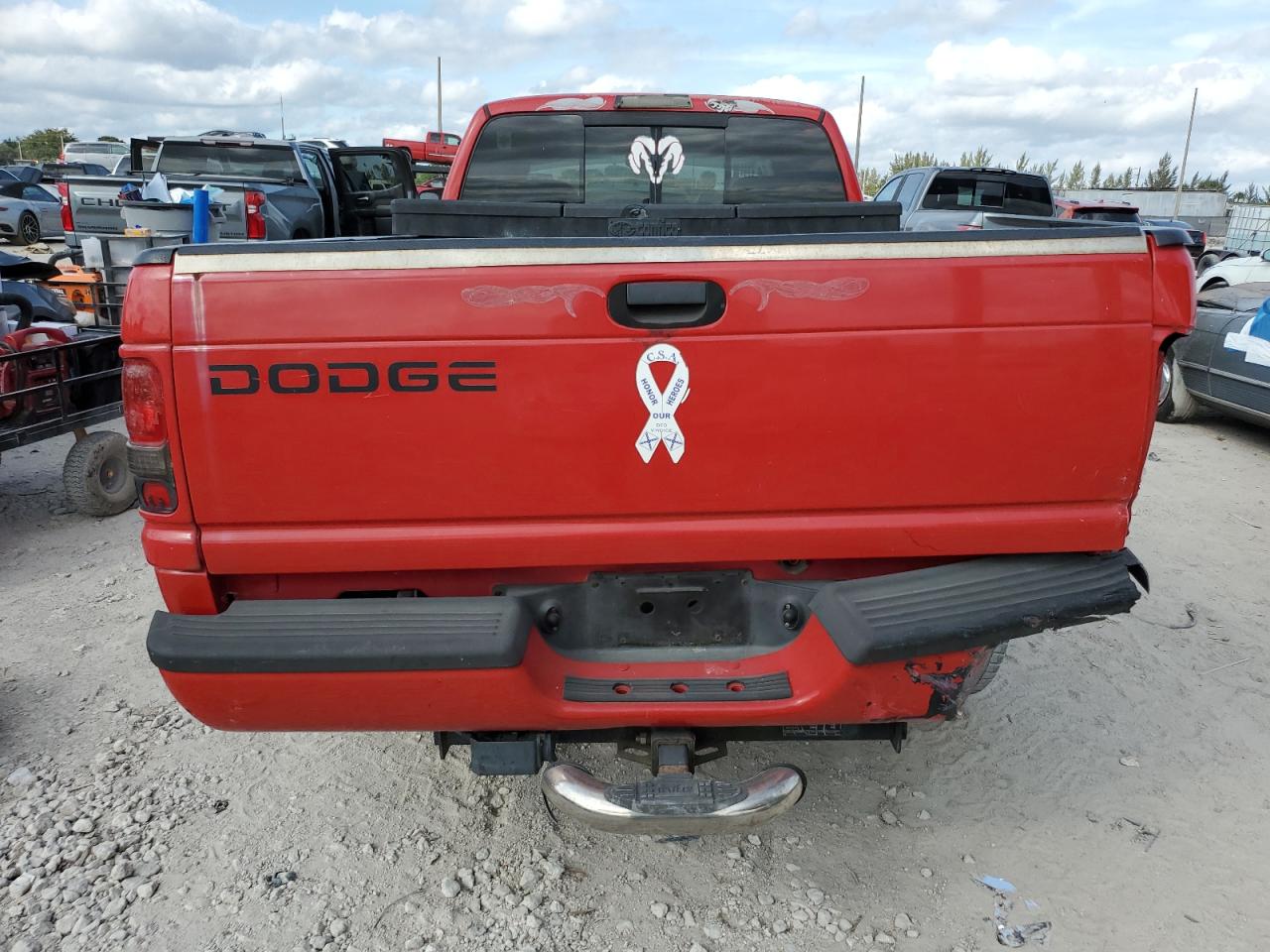 1998 Dodge Ram 2500 VIN: 1B7KC23D2WJ154416 Lot: 86781385