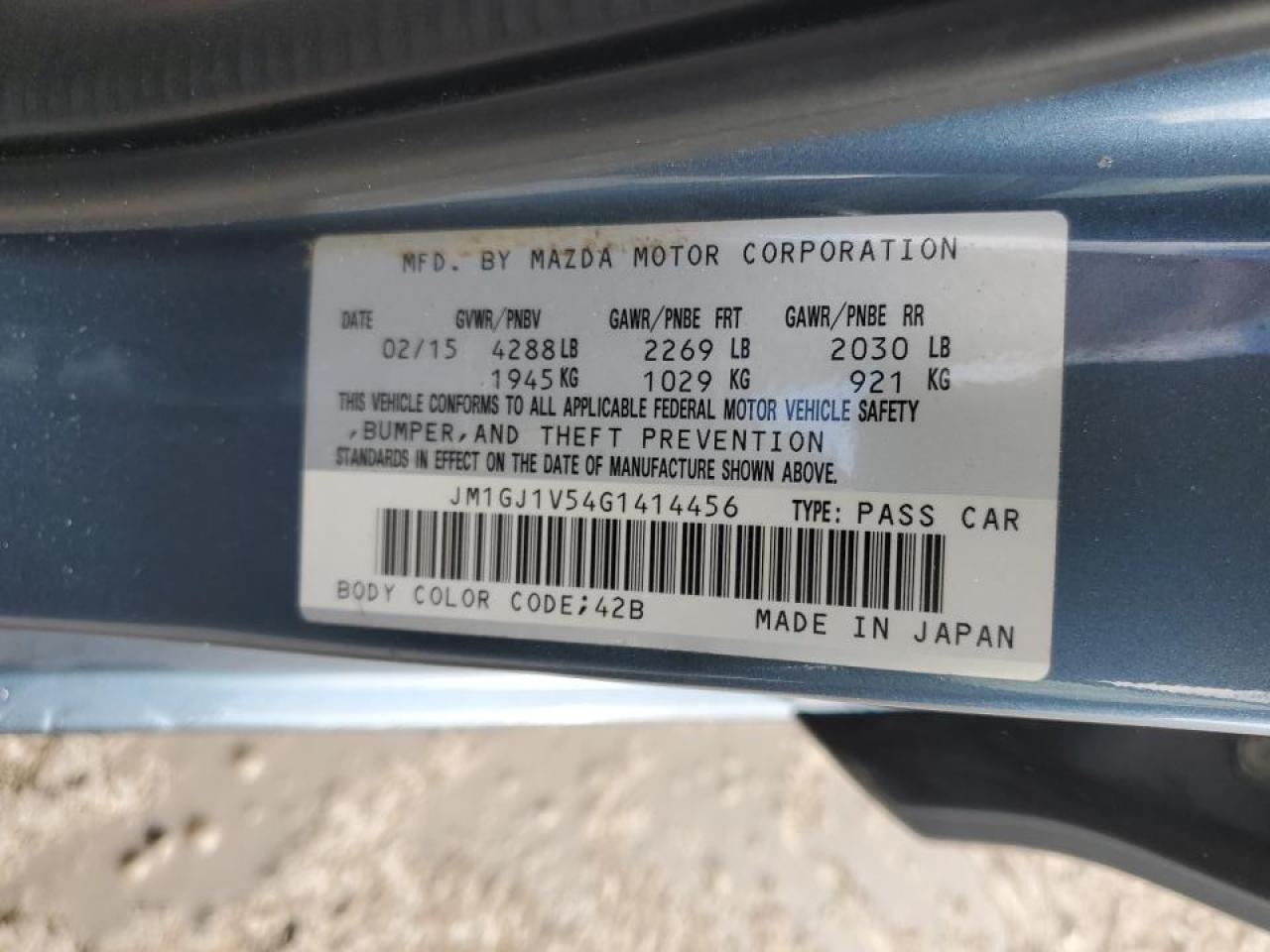 2016 Mazda 6 - Image 13