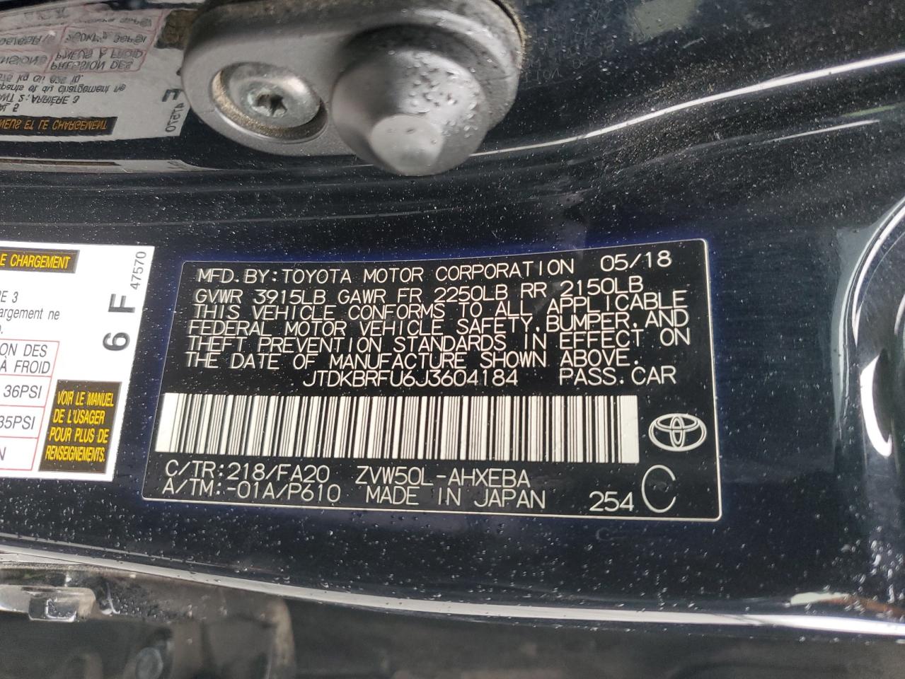 2018 Toyota Prius - Image 14