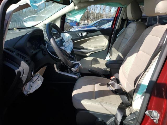  FORD ECOSPORT 2019 Czerwony