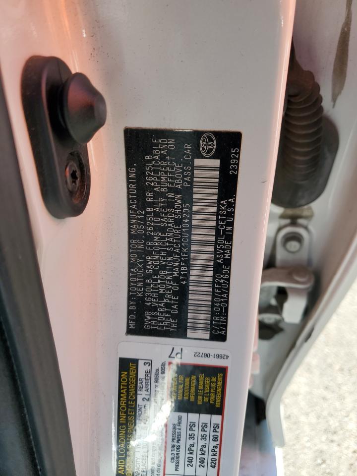 2012 Toyota Camry - Image 13