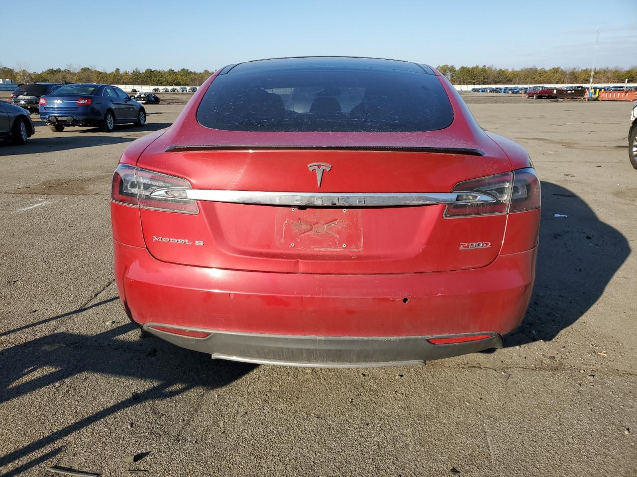 2016 Tesla Model S VIN: 5YJSA1E40GF128242 Lot: 46298325