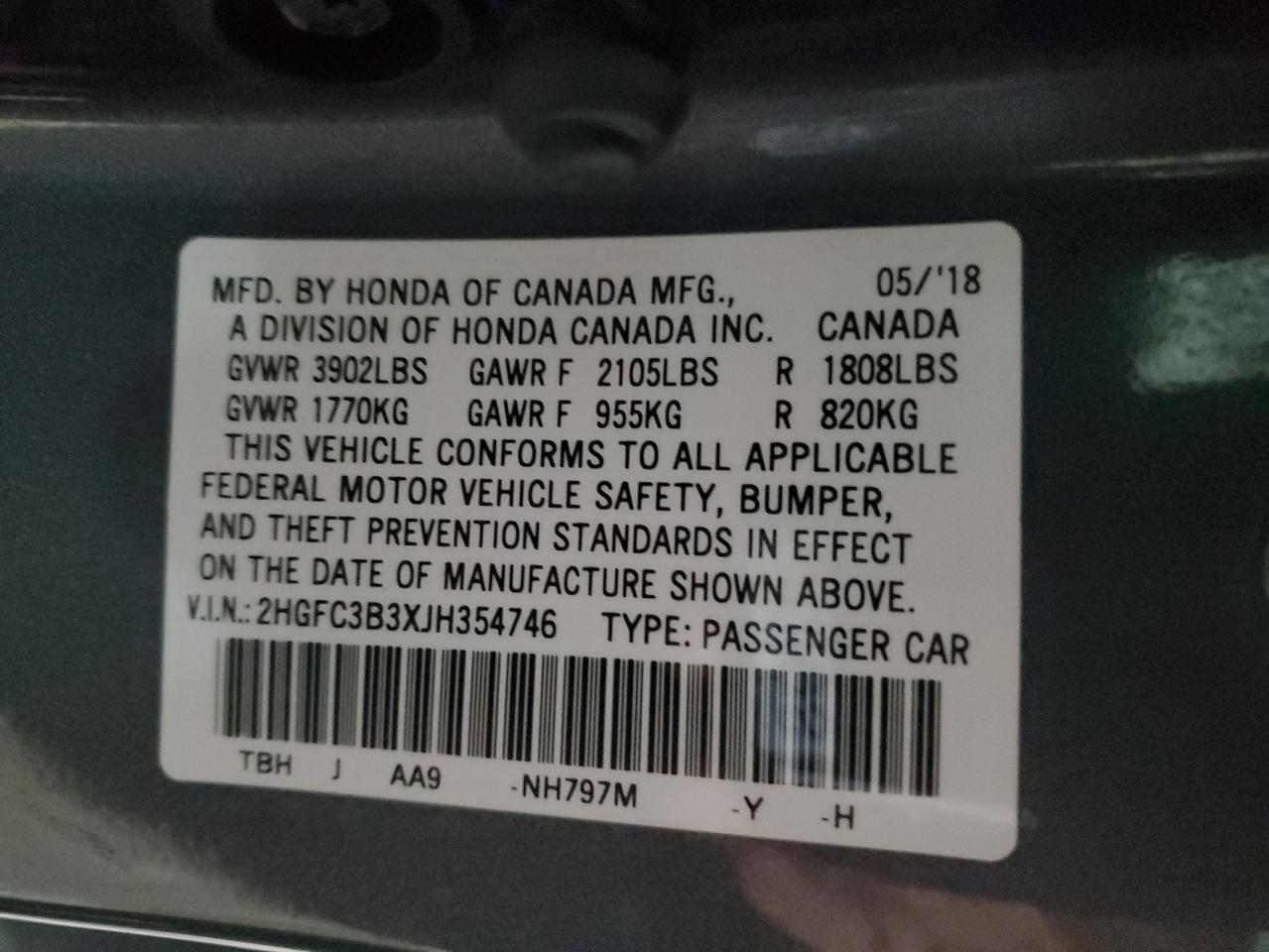 2018 Honda Civic - Image 12