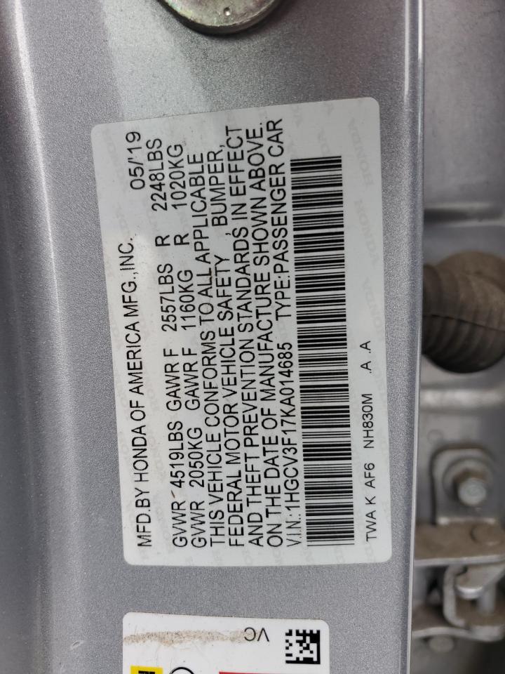 2019 Honda Accord - Image 12