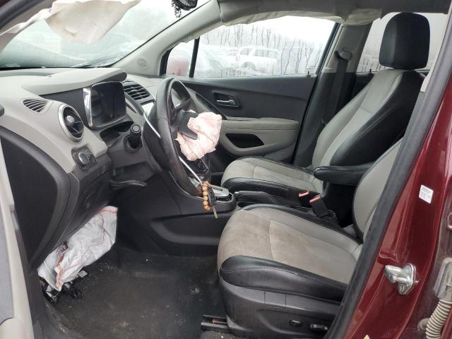  CHEVROLET TRAX 2016 Бургунди