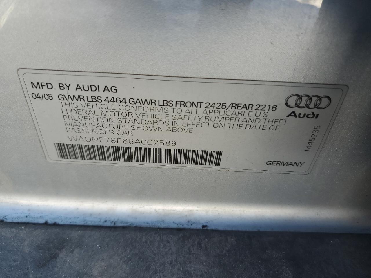 2006 Audi A3 - Image 12