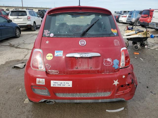  FIAT 500 2012 Красный