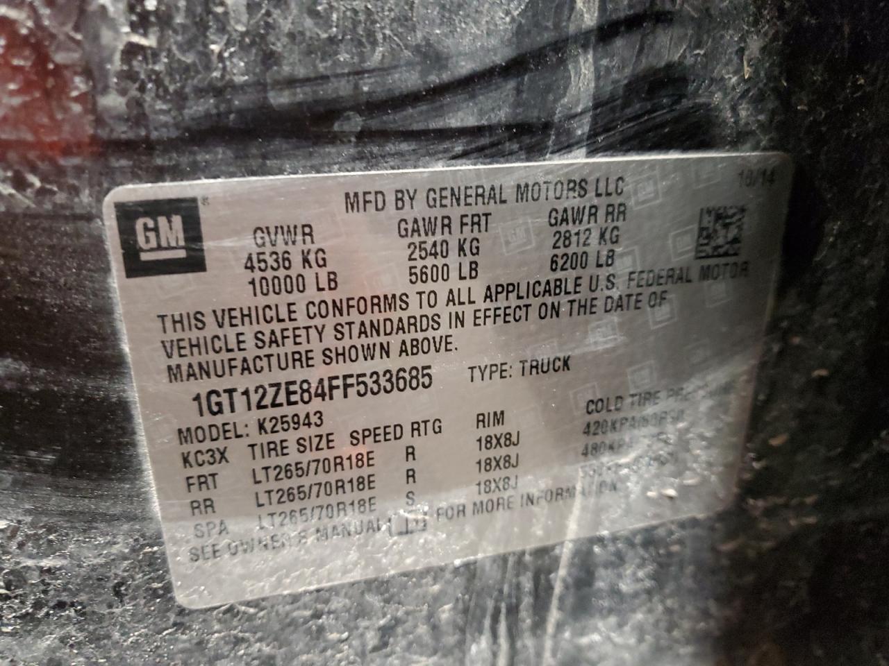 2015 GMC Sierra - Image 12