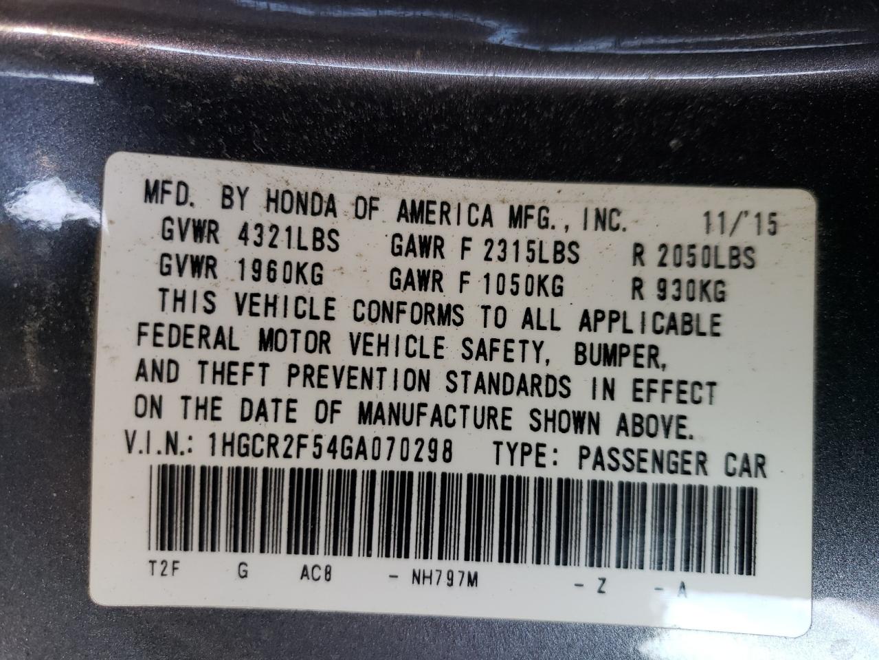 2016 Honda Accord - Image 13