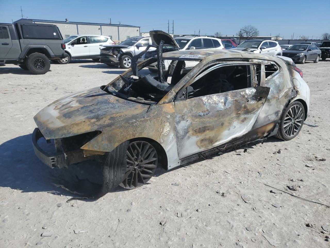 2019 Hyundai Veloster Turbo for Sale in Haslet, TX - Burn