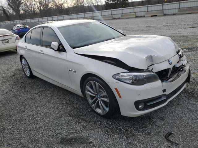  BMW 5 SERIES 2016 White