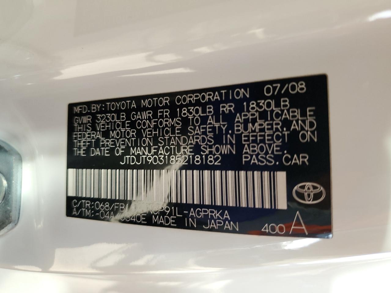 2008 Toyota Yaris - Image 12
