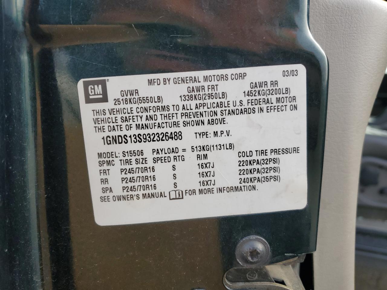 2003 Chevrolet TrailBlazer - Image 14