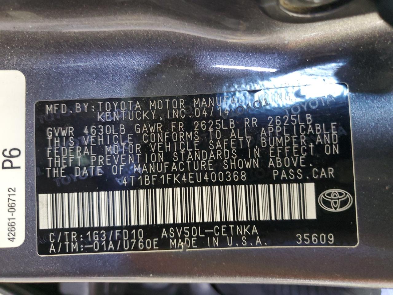 2014 Toyota Camry - Image 15