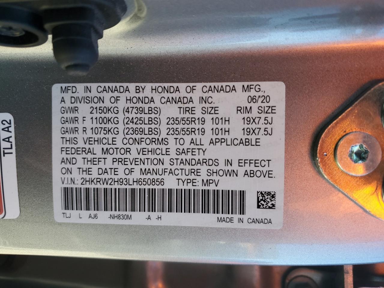 2020 Honda CR-V - Image 13