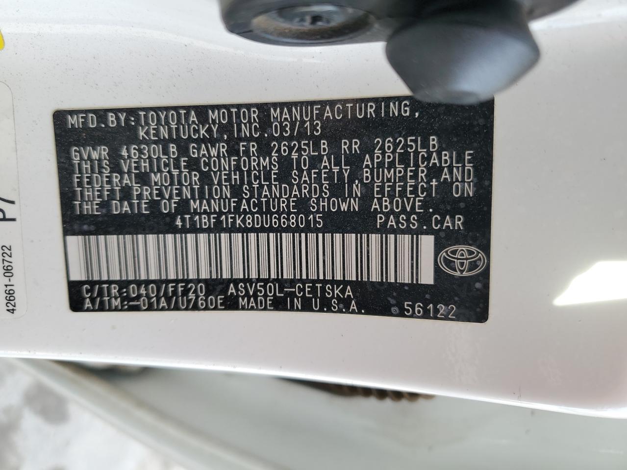 2013 Toyota Camry - Image 12