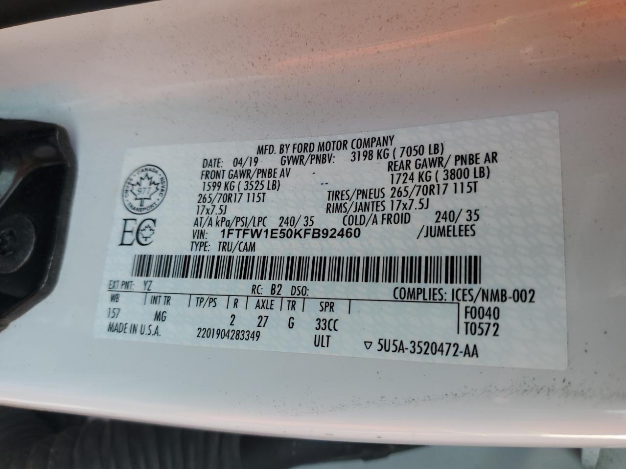 2019 Ford F-150 - Image 12