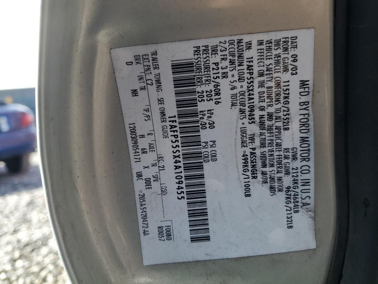 2004 Ford Taurus - Image 12