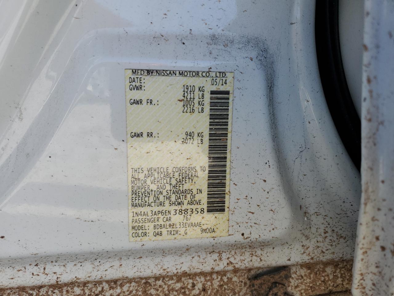 2014 Nissan Altima - Image 14