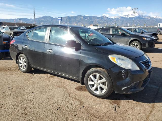  NISSAN VERSA 2013 Чорний