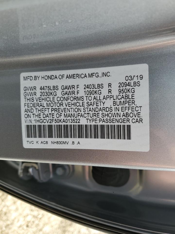 2019 Honda Accord - Image 12