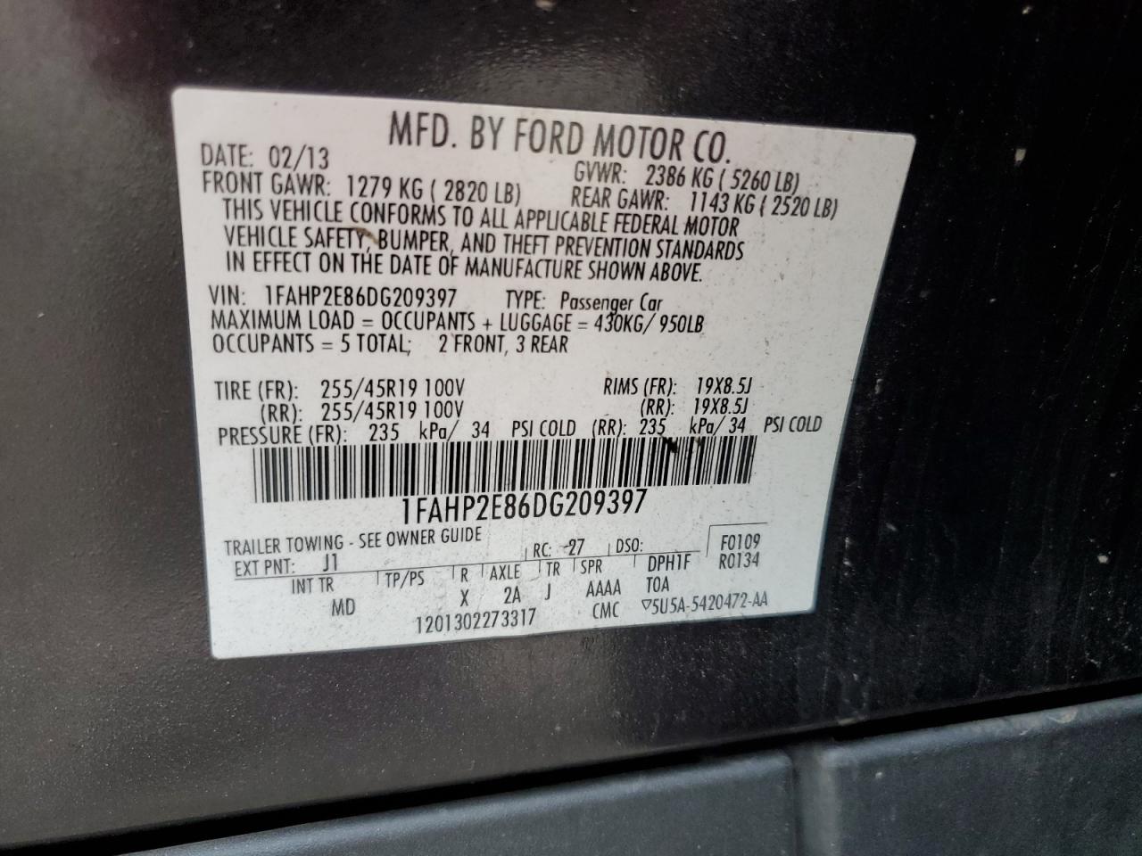 2013 Ford Taurus - Image 13