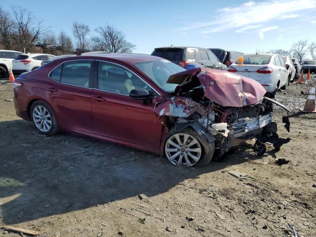  TOYOTA CAMRY 2020 Red
