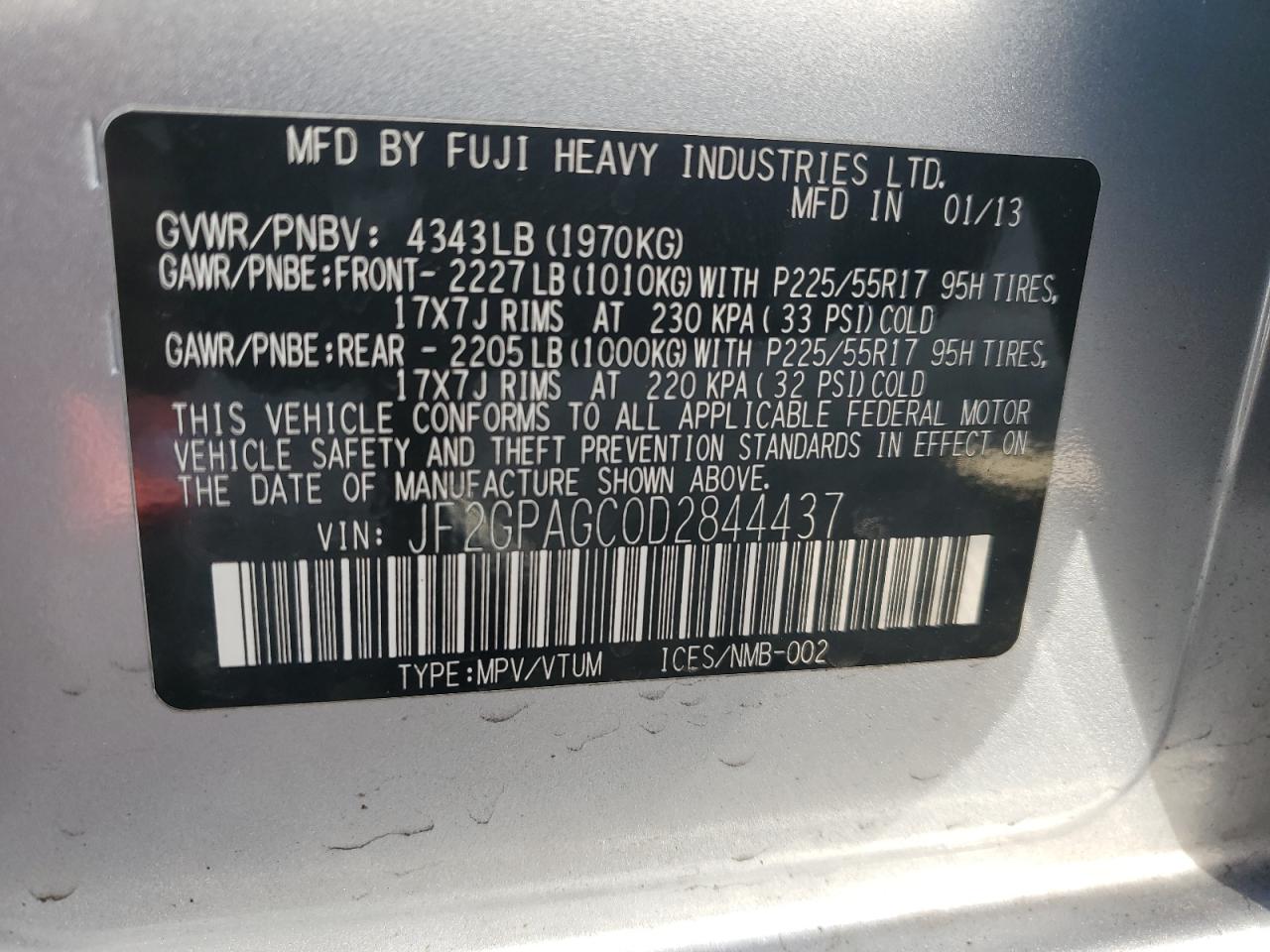 2013 Subaru XV - Image 13