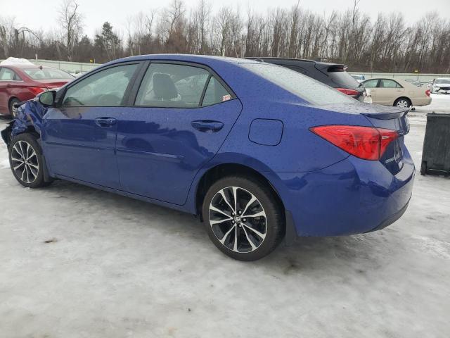  TOYOTA COROLLA 2017 Granatowy