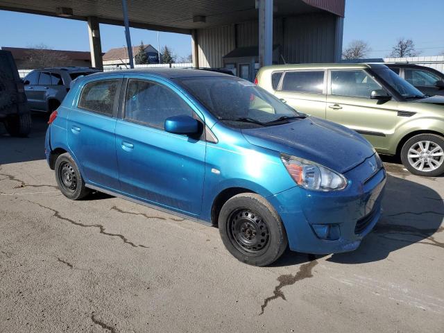 Hatchbacks MITSUBISHI MIRAGE 2015 Blue