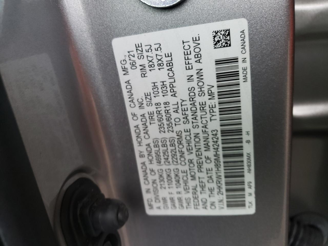 2021 Honda CR-V - Image 14