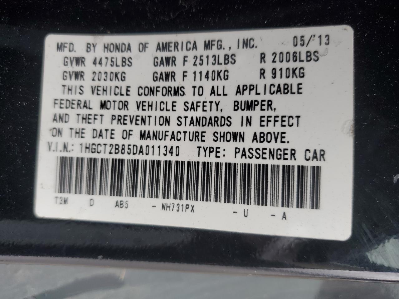 2013 Honda Accord - Image 12